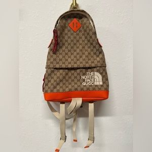 New Gucci x North Face Backpack w/ Tags